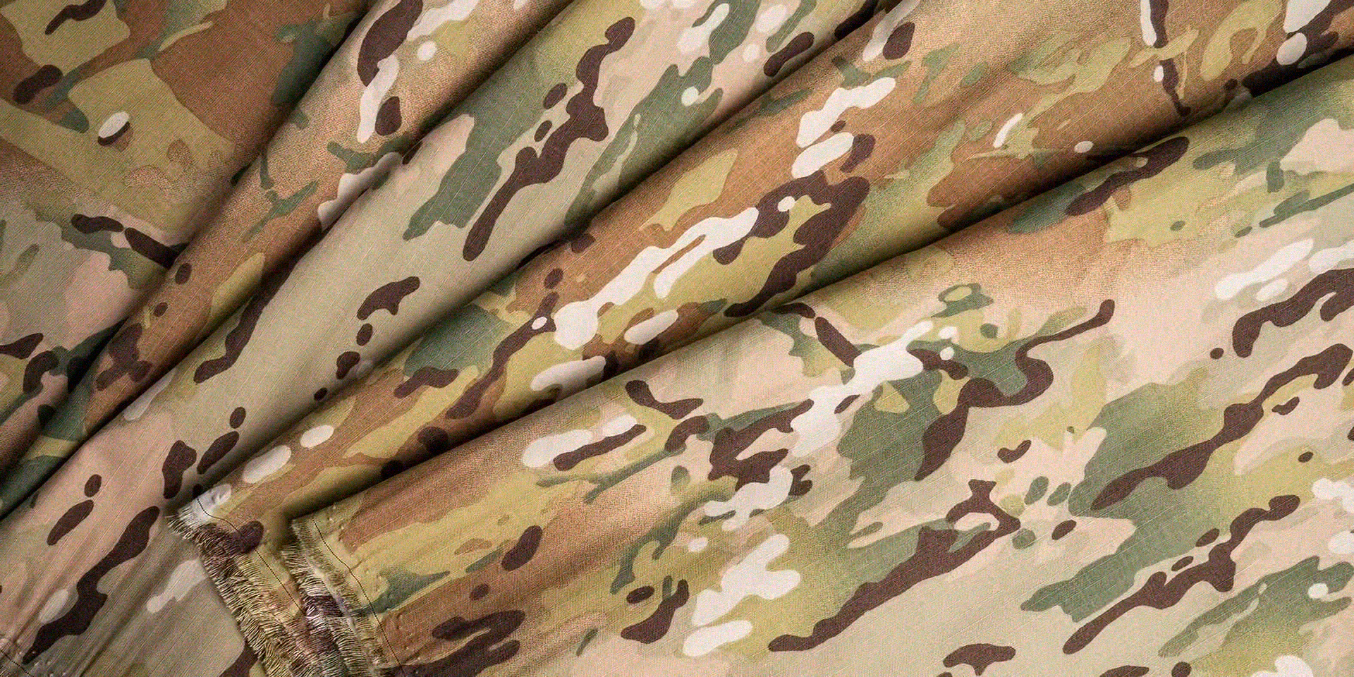 Original MultiCam fabric photographed on the official MultiCam supplier website
